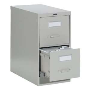  Vertical File Cabinet with Two Drawers Legal Size 18 W x 