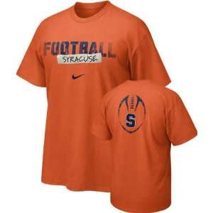 Syracuse Orange Nike 2009 Team Issue Football Sideline Tee:  