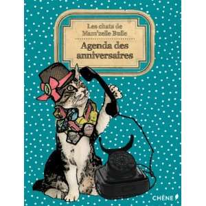  Agenda des anniversaires chats (French Edition 