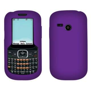   Cellular LG UN200 Saber Purple Accessory Silicone Skin Case Cover
