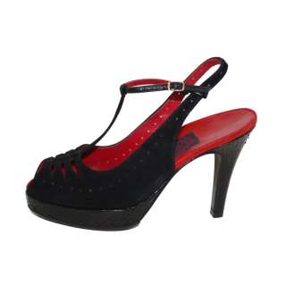 Black and Red Snake Skin Devil Shoe woman dior style  