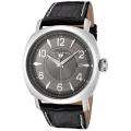 Swiss Legend Mens Executive Black Leather Watch MSRP 