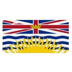  British Columbia Canada Flag Vanity Auto License Plate 