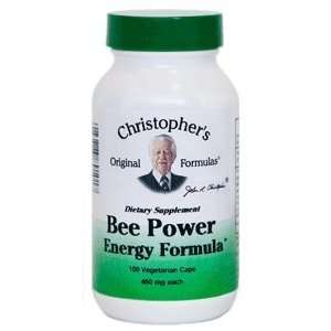  Dr. Christophers Bee Power Energy (100 Caps) Health 