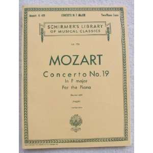   Schirmers Library of Musical Classics) Mozart, Isidor Philipp Books