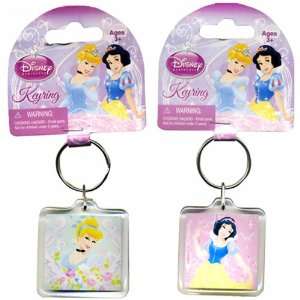  Lets Party By UPD INC Disney Princess Keychains 