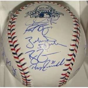  2009 Allstar Game NL Team 22 SIGNED MLB Baseball: Sports 