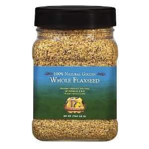 Premium Gold Flax Products, Inc. 100% Natural Golden Whole Flaxseed 