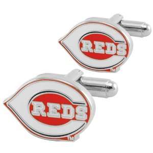  MLB Cincinnati Reds Team Logo Cufflinks: Sports & Outdoors