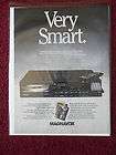 1988 Print Ad Magnavox CD Player ~ Very Smart.