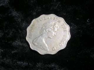 1975 UK Great Britain / Hong Kong 2 Dollars Coin  