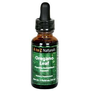  A to Z Naturals Oregano Leaf , 1 fl oz (30 ml) Health 