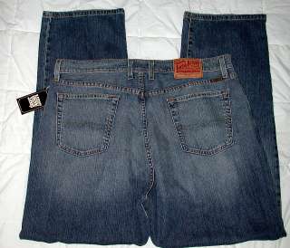 NWT Lucky Brand Relaxed Straight Mens Jeans 38 36 34  