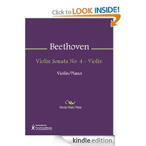 Violin Sonata No. 4   Violin Sheet Music Ludwig van Beethoven  