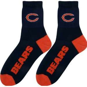  Chicago Bears Team Color Quarter Socks: Sports & Outdoors