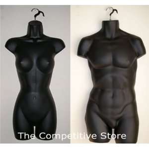  Female + Male Dress Mannequin Forms Set (Hips Long)   Use 