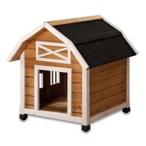  Pet Squeak The Barn Dog House, Small: Pet Supplies