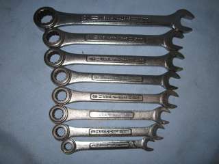 Pc Craftsman Metric Ratcheting Combination Wrench Set  