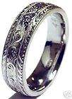 White Gold Wedding Band Rings, Platinum Wedding Rings items in Aurell 