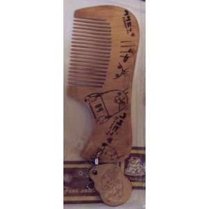  Cute Portable Design Travel Wood Comb About 6 Long 
