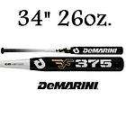 Demarini Doublewall F375 ASA DXF75 34/26 Slow Pitch Softball Bats 2012