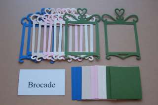 10 Sizzix Heart Frame #2 Die Cut/Cuts *Pick Color Group  