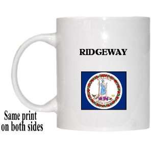    US State Flag   RIDGEWAY, Virginia (VA) Mug 