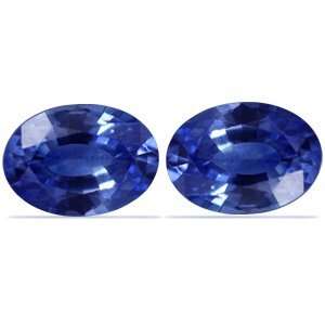  1.96 Carat Loose Sapphires Oval Cut Pair Gemstone Jewelry