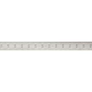 Starrett C604R 48 Spring Tempered Steel Rule With Inch Graduations, 4R 