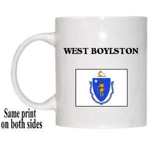  US State Flag   WEST BOYLSTON, Massachusetts (MA) Mug 