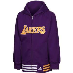  adidas Los Angeles Lakers Youth Girls Nothing But Net Full 
