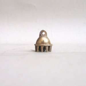 Small Brass Elephant Bells, 1 SET OF SIX: Home & Kitchen