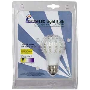   Energy Efficient 6 Watt LED Medium Base Light Bulb: Home Improvement