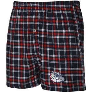  Gonzaga Bulldogs Navy Blue Red Match Up Boxer Sports 