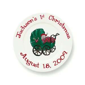  Hand Painted Plate   Baby Buggy: Toys & Games