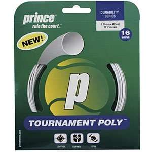Prince Tournament Poly 16 Tennis String Reel  Sports 