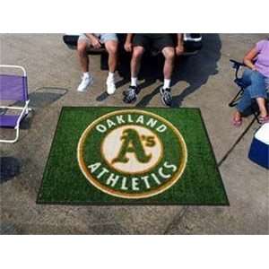 Oakland Athletics Tailgater Mat   5 X 6 Mats  Sports 