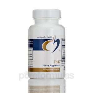  Designs for Health TRI K 60 Capsules Health & Personal 