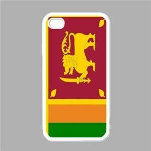    Sri Lanka Flag White Iphone 4   Iphone 4s Case: Office Products