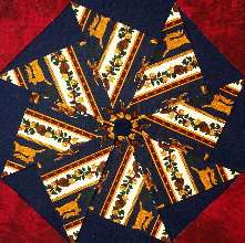 WOODLAND Kaleidoscope Quilt Blocks KIT144 Precut Pieces  