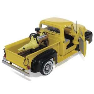  1/25 scale 56 Ford F 100 Pickup w/ engine: Everything 