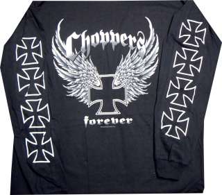 New CHOPPERS FOREVER LONG SLEEVE T SHIRT  