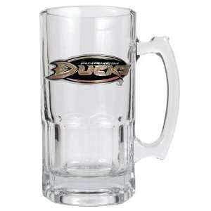  Sports NHL DUCKS 1 Liter Macho Mug   Primary Logo/Clear 