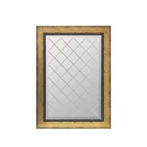  Rondel Lattice Gold 43 High Wall Mirror: Home & Kitchen