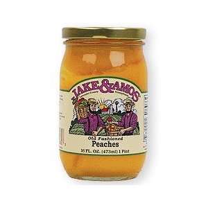Jake & Amos Old Fashioned Peaches, 16 oz  Grocery 