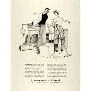  1959 Ad Massachusetts Mutual Life Insurance Norman 