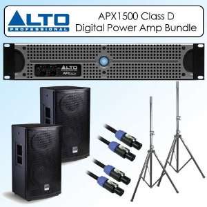  Alto Professional APX1500 Class D Digital 2X350W 8ohm 