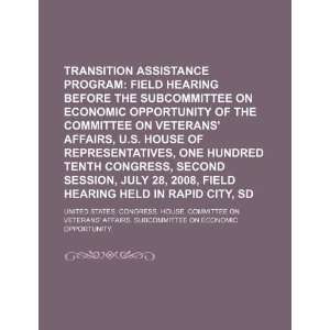 Program: field hearing before the Subcommittee on Economic Opportunity 