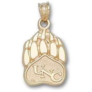   Northern Colorado Bears Solid 10K Gold Paw Pendant: Sports & Outdoors