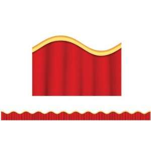  Stage Curtain Scalloped Trimmer